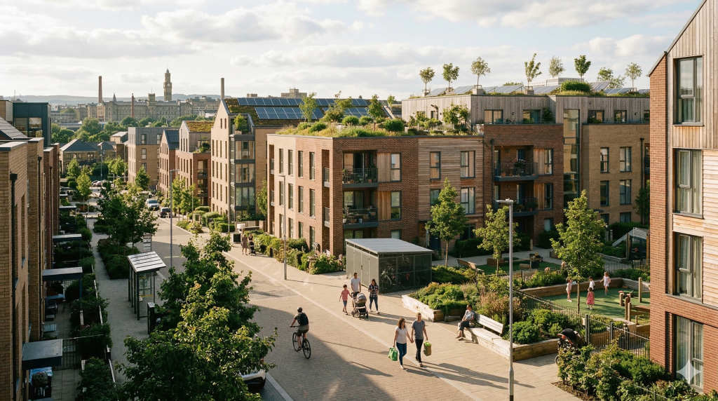 Bradford urban housing project