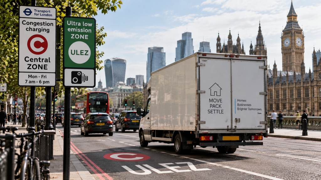 cheap removal van london