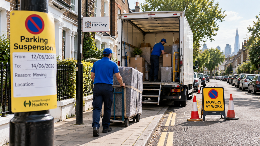london removal van
