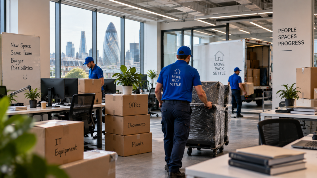 moving company london uk commercial office relocation